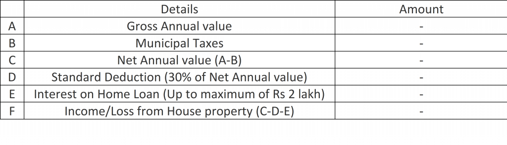 standard deduction in income tax