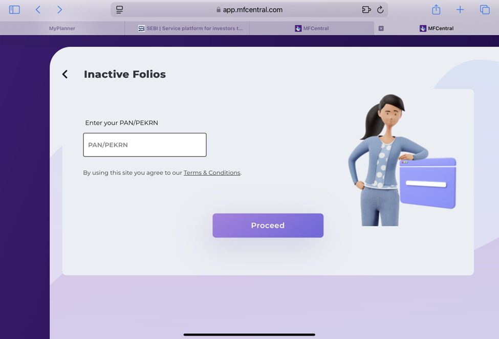 MITRA Platform- Inactive Folios